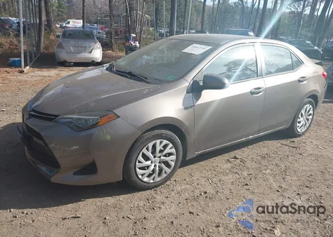 2018 Toyota Corolla Le from USA, damaged, VIN 2T1BURHE3JC114051